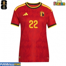 Belgien Alexis Saelemaekers #22 Heimtrikot Frauen EM 2024 Kurzarm